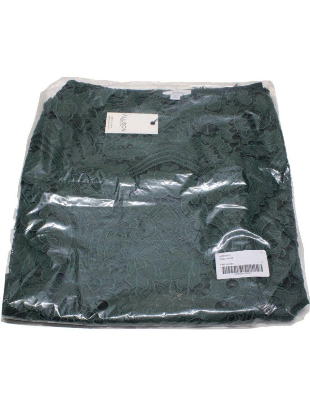 Allison New York Drea Skirt in Pine Green Floral Size 6 New - Picture 3 of 4